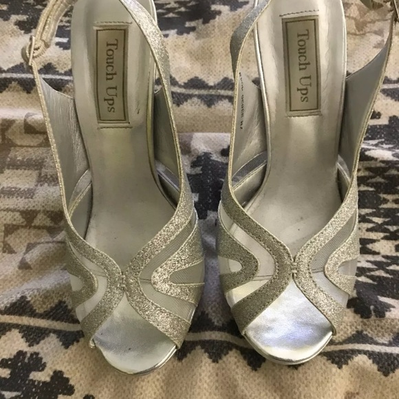 Silver High Heels - Picture 2 of 4